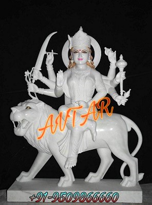 Durga Maa Marble Murti